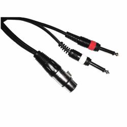 XD430 2 MT 2X MONO GİTAR JACKXLR DİŞİ JACK KABLO
