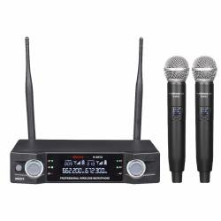 NWORK N200U 2 EL SABİT ÇİFT KANAL UHF KABLOSUZ SİSTEM