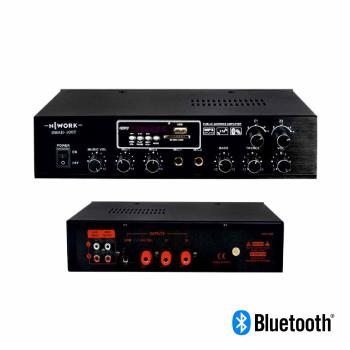 NWORK SMALL100 T  2 ZONE HAT TRAFOLU 100W MİKSER AMPLİFİKATÖR