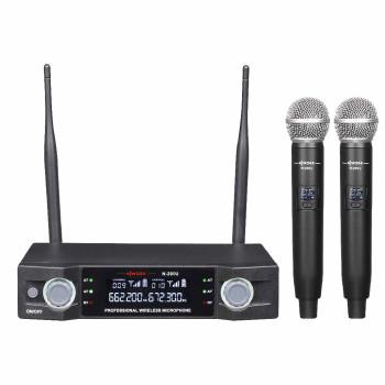 NWORK N200U 2 EL SABİT ÇİFT KANAL UHF KABLOSUZ SİSTEM