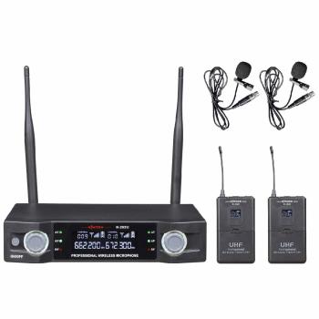 NWORK N201 U 2 YAKA SABİT ÇİFT KANAL UHF KABLOSUZ SİSTEM