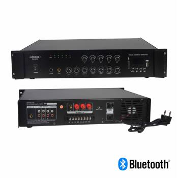 NWORK XL6250 250 W 5 ZONE VOLUME KONTROL HAT TRAFOLU MİKSER AMPLİFİKATÖR