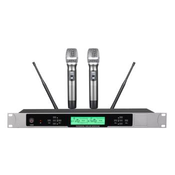 AEX U2000 2 EL UHF Wireless Microphone System      